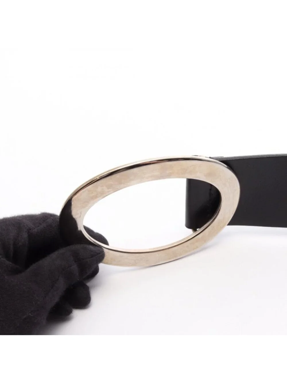 Dolce & Gabbana Belt Silver Leather